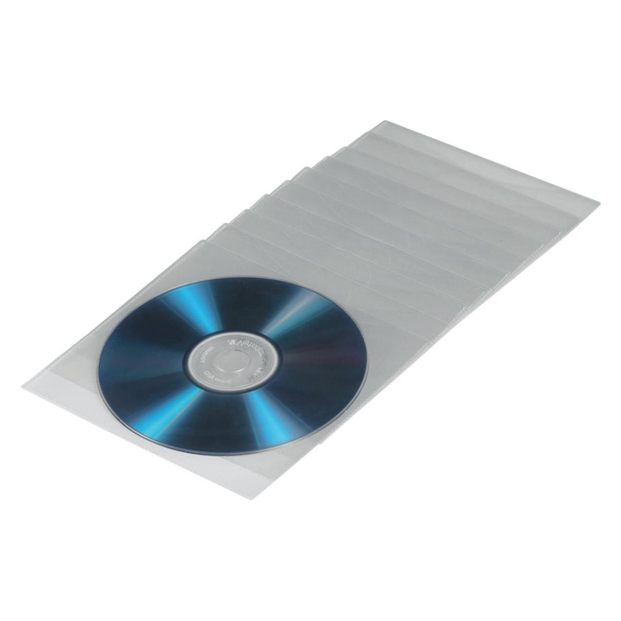 Hama CD-/DVD-Schutzhüllen 50, Transparen (00033809)