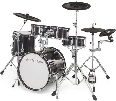 Millenium MPS-750X PRO E-Drum Mesh Set Black Sparkle