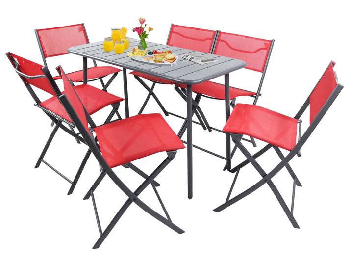 7 tlg. Bistroset Balkonset Garten Sumila