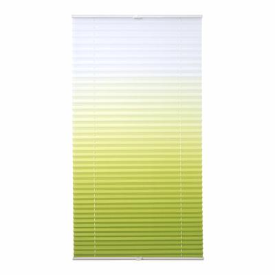 Plissee LIEDECO "Farbverlauf" Gr. 4, grün, B:80cm H:130cm, Obermaterial: 100% Polyester, Plissees