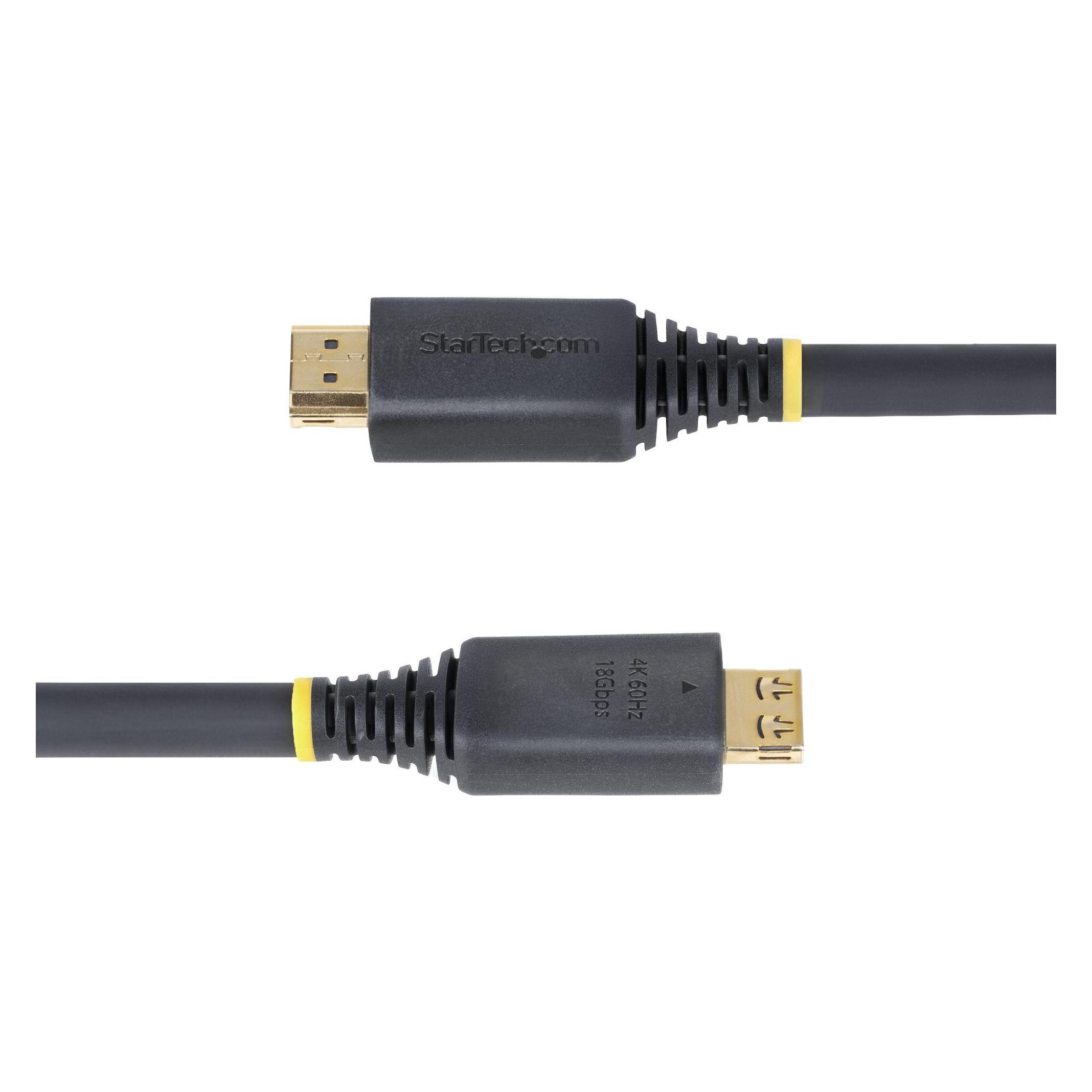 StarTech HDMI Cable - Gripping Gripping Connectors/4k 60hz/Hdr1 (7 m) (HDMI2-CABLE-GRIP-7M)