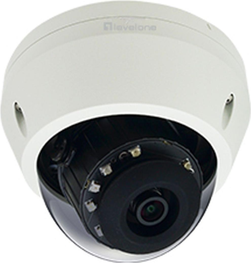 LevelOne FCS-3307, IP-Sicherheitskamera, Innen & Außen, Kabelgebunden, CE/FCC/UL, Decke/Wand, Weiß