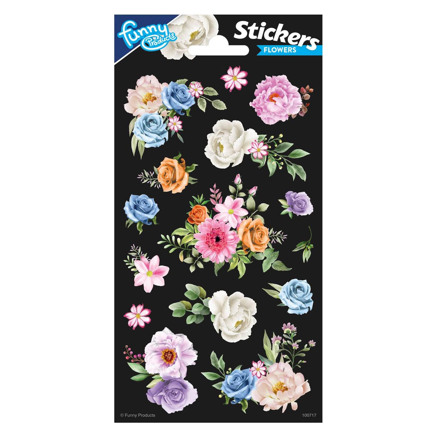 Totum Stickerbogen Blumen (47128569)