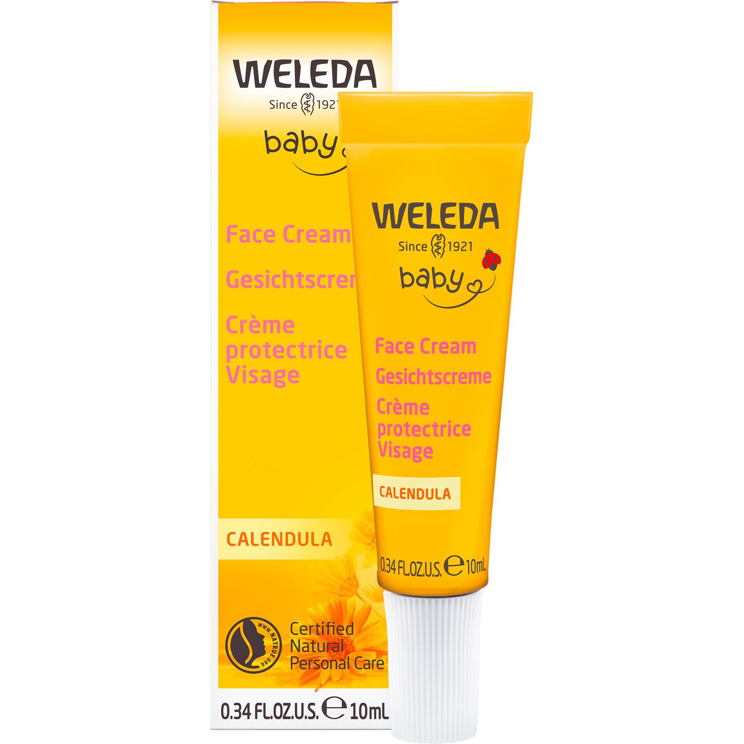 Weleda baby Calendula Gesichtscreme 10 ml Creme