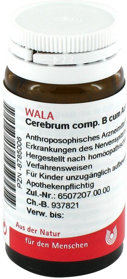 Wala Cerebrum Comp. B cum Auro compositus Globuli