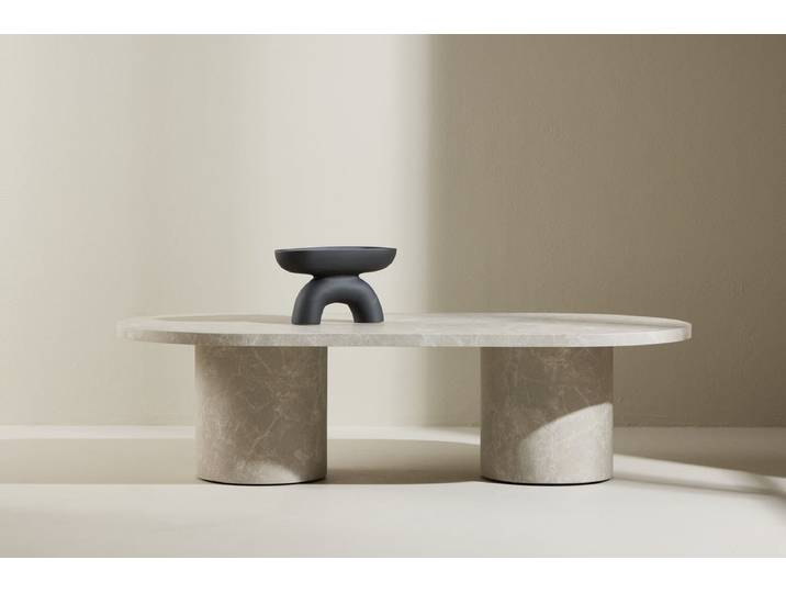 Couchtisch Karito - in Marmoroptik - Marmor - Luxusbetten24