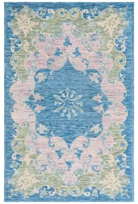 SAFAVIEH Handmade Savonnerie Axelle Traditional Wool Rug