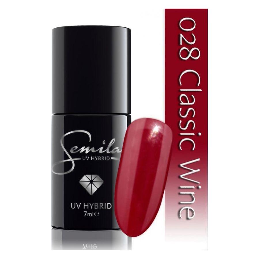 Semilac 028 Classic Wine 7ml (Classic Wine, UV-Gel Lack) (21083672)