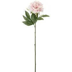 Bloomingville Kunstblume 66 cm Pfingstrose rosa