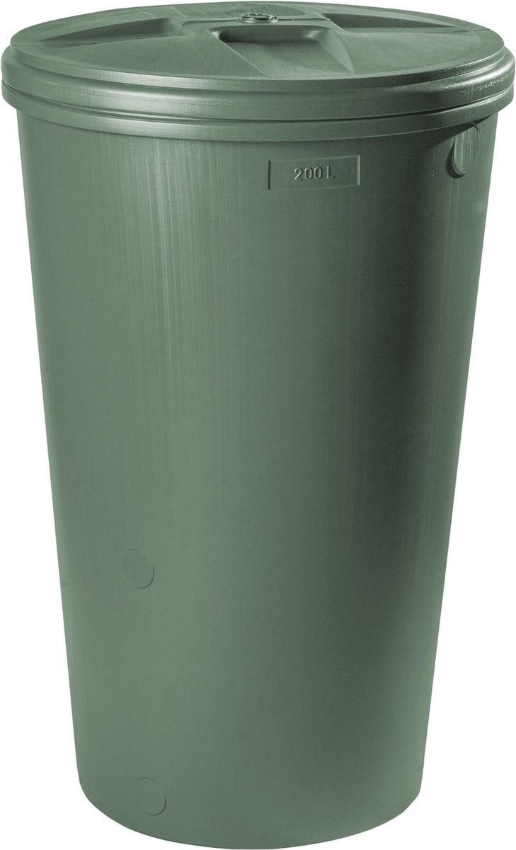Regenton Kraan Deksel - Groen - 200 liter