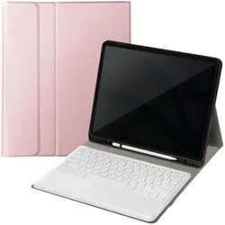 Mayaxess Tastaturhülle (DE, Apple iPad Air 13 2026), Tablet Tastatur, Rosa