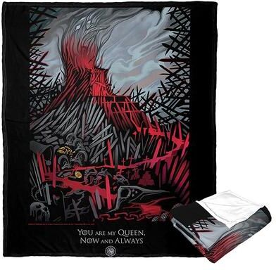 Northwest Warner Brothers Game Of Thrones My Queen Silk Touch Throw Blanket