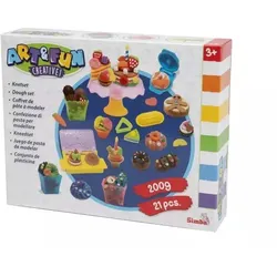 Art&Fun: Knetset zum Backen von Kuchen, 21-teilig