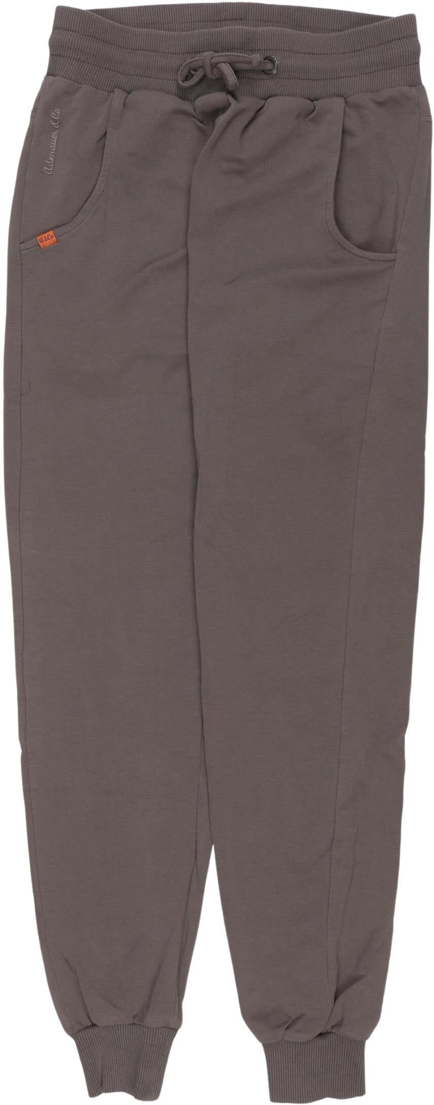 Adenauer & Co Damen Stoffhose, Grau, Gr. XS, Elasthan / Baumwolle - Second Hand