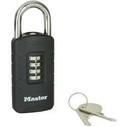 Master Lock, Vorhängeschloss, Zahlensschloss mit Sicherheitsnotschlüssel