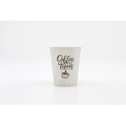 2000x Coffee To Go Becher 8oz 200ml Grau