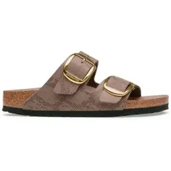 Birkenstock für Damen. 1032891 Sandalen Arizona Big Buckle (Schmale Passform) taupe (36), Wohnung, Keine, Lässig