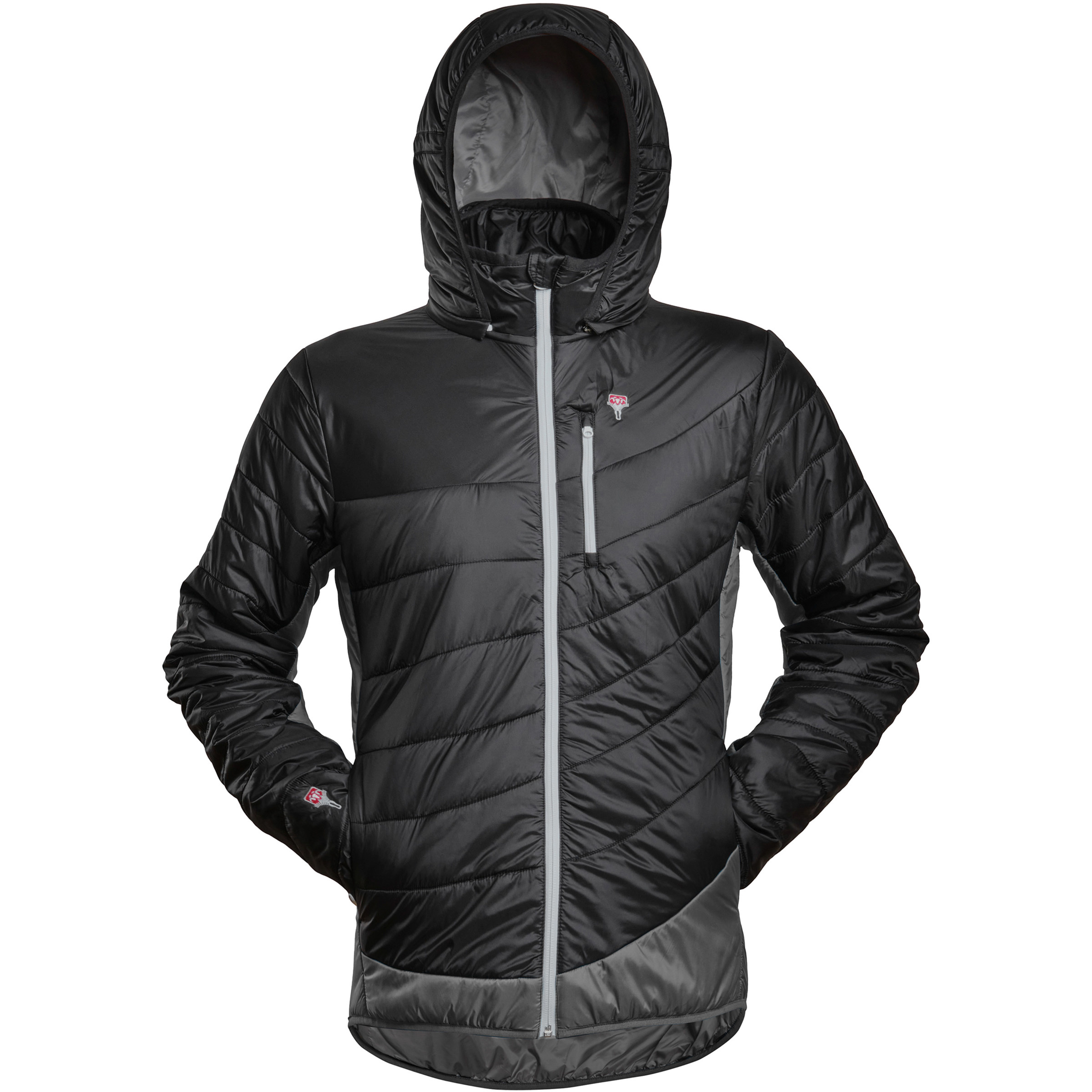 Grüezi Bag Refreshful SilkWool Herren Isolationsjacke schwarz Größe XXL Trekking Klein verpackbar Wasserabweisend