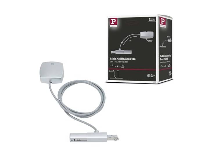 URAIL VOEDING OPHANGING CHROME MATT MAX. W 230V