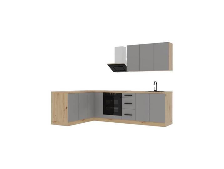 ROYAL24_MARKT Winkelküche K99-G270 - Nexa - Design trifft Funktionalität, (Komplett Set), Edles Design - Top Material - Hochwertig.