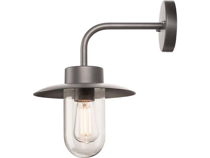 MOLAT E27 Outdoor Wandleuchte\, anthrazit\, max. 60W\, IP44