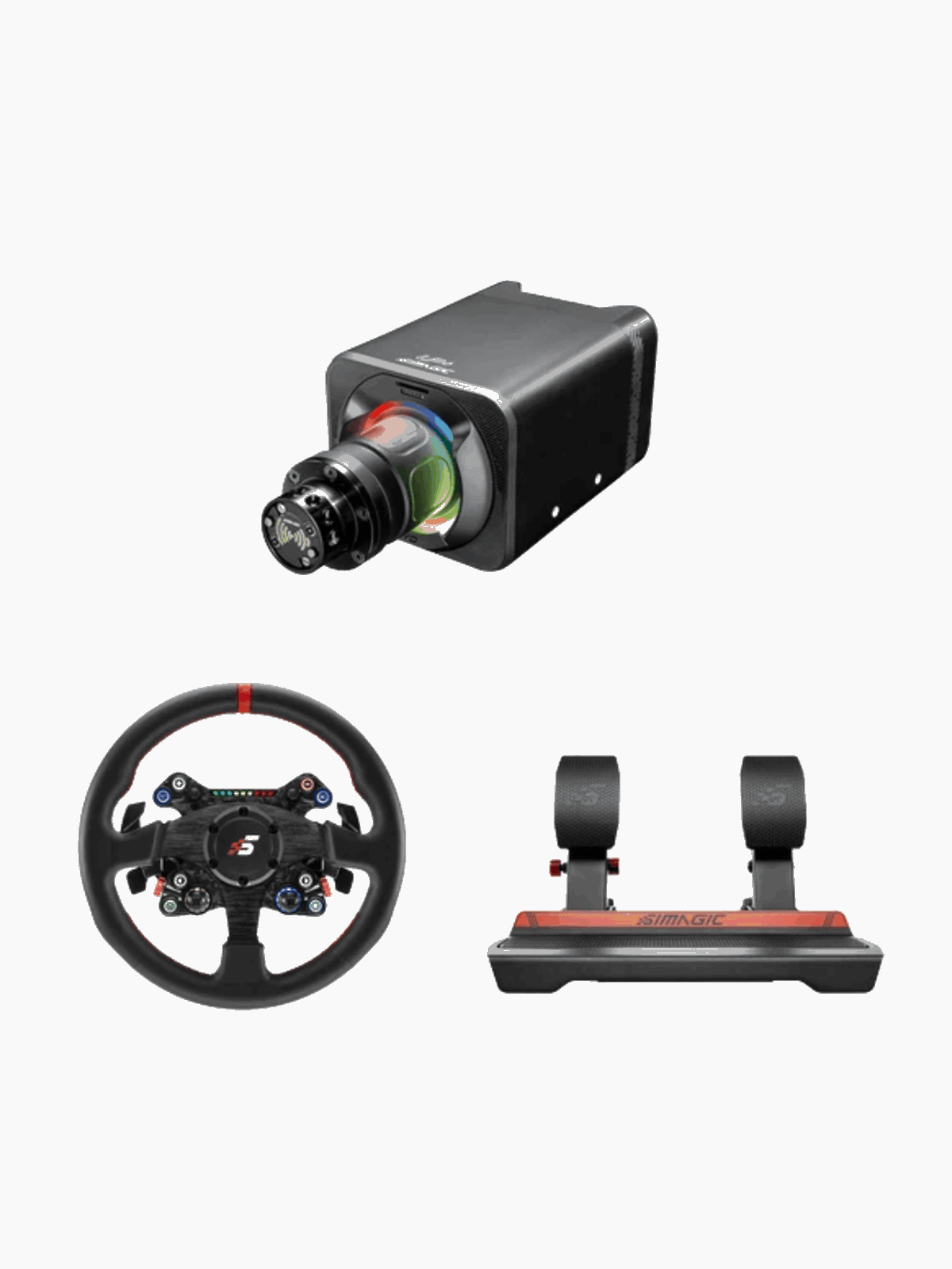 Simagic Green Flag Bundle EVO Sport + Neo X 330R + P700 - Sim racing Bundles