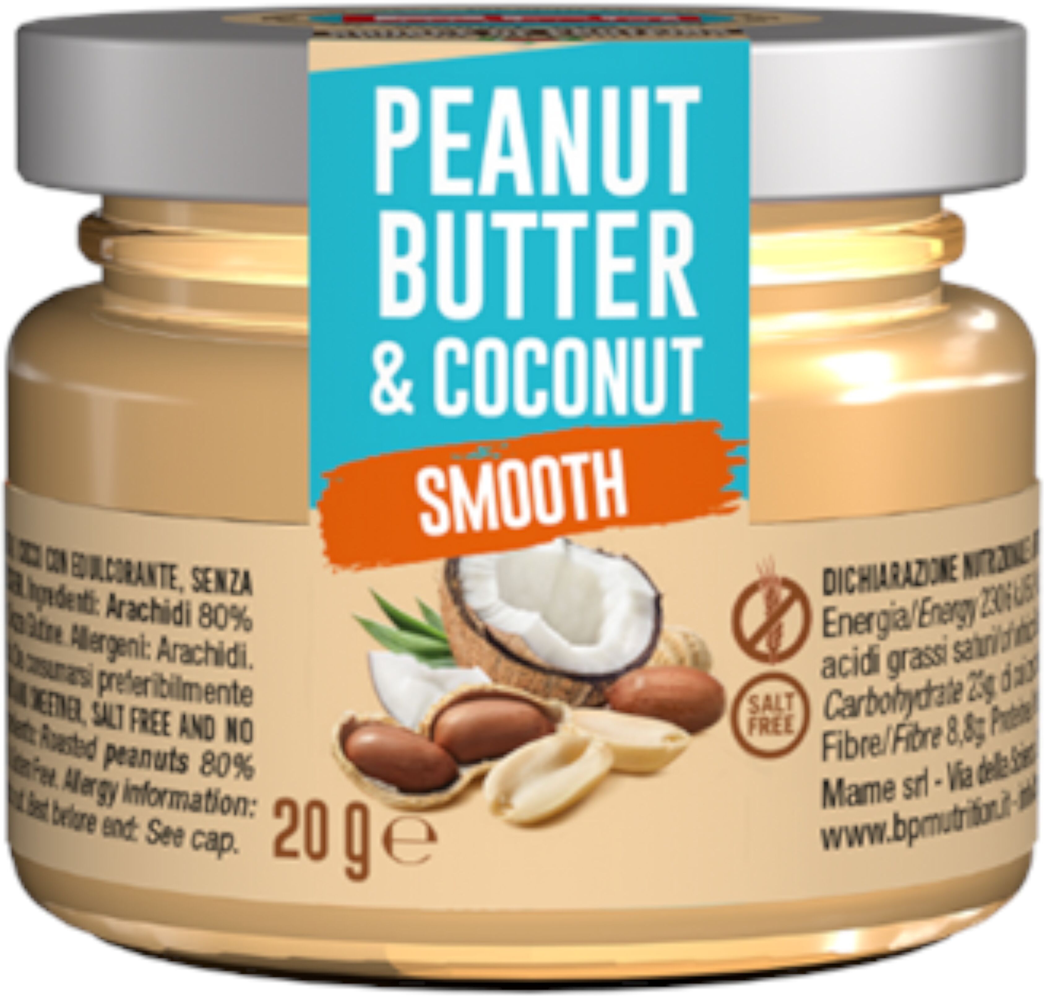 BPR NUTRITION Peanut Butter Coconut Smooth 20 G 