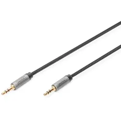 DIGITUS Audio Anschlusskabel,3,5mm Klinke 1,8m