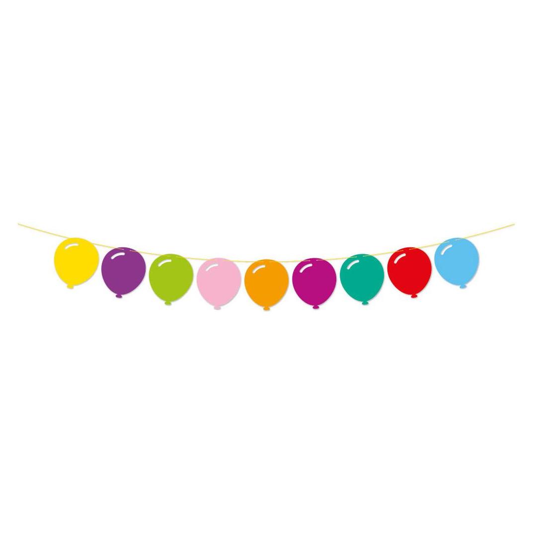 Globos Europe Papiergirlande Pop Party - 2 m (70727481)