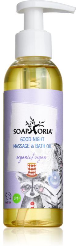 Soaphoria Babyphoria Good Night massage and bath oil for a good night's sleep for children 150 ml