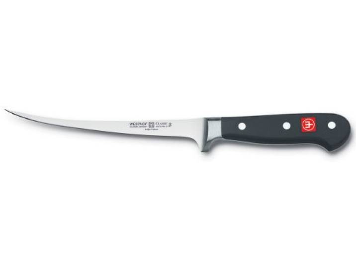Wüsthof Filiermesser 18 cm Klinge, Classic (4622), sehr scharf, Flexible Klinge, geschmiedet, rostfreier Edelstahl, hochwertiges Kochmesser
