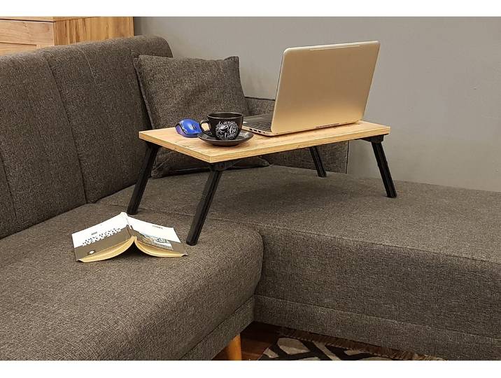 Skye Decor, Gusto- Gusto TRH, Atlantikkiefer, Couchtische, 24,5x60x35 cm, 100% Melaminbeschichtete Partikelplatte
