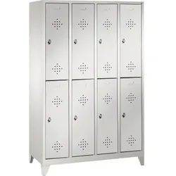 C+P Doppelspind 831040S10015 Füße 8Fächer B1190mm lgr/lgr