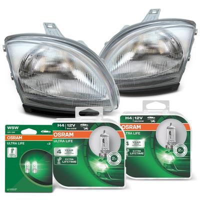 Bestprice 2x Scheinwerfer + Leuchtmittel [Hersteller-Nr. 31184454] für Fiat