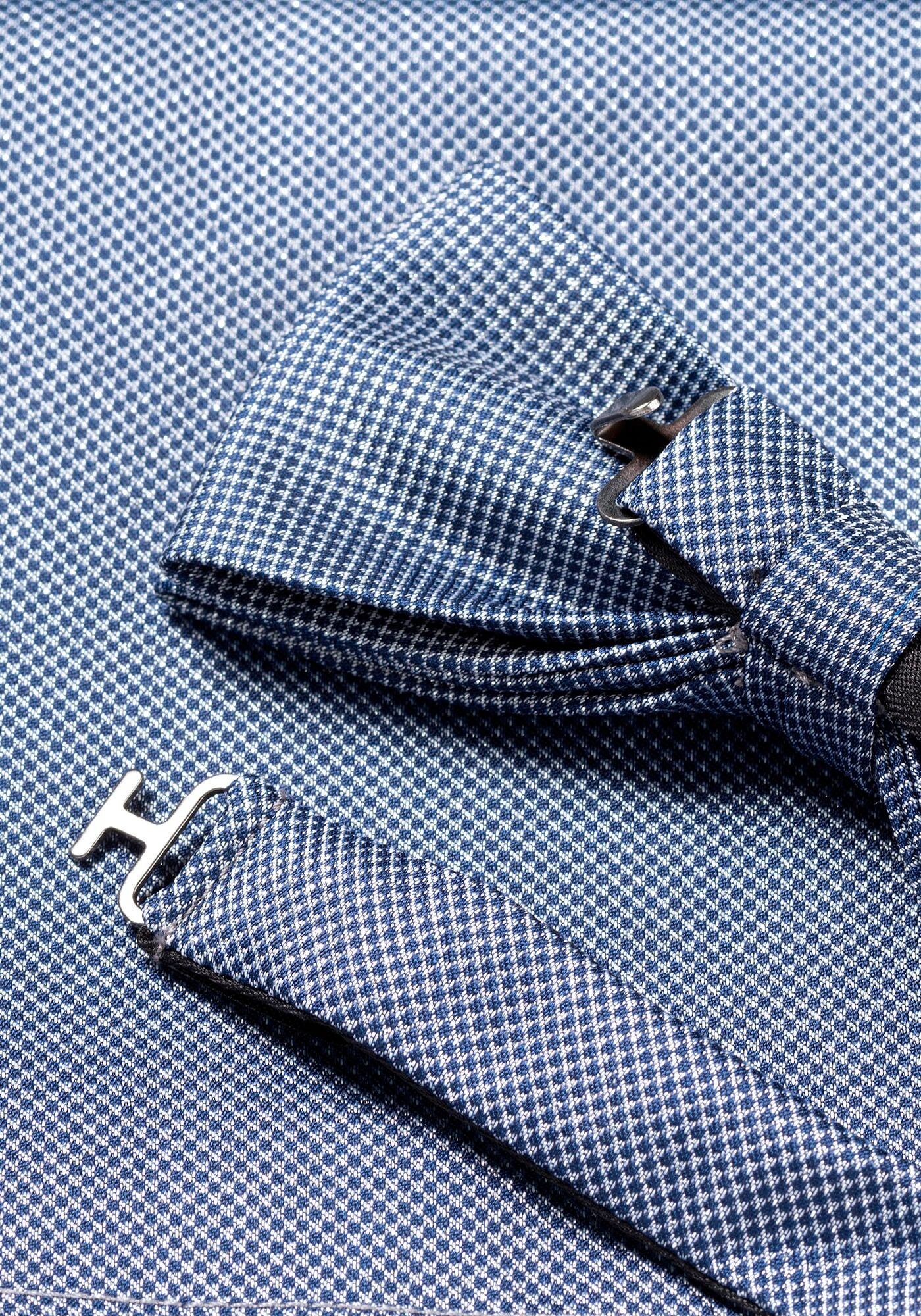 Fliege MONTI, Herren, blau, Seide, Fliegen Fliege, (Set, 2-tlg.) Reine Seide, Fliege mit passendem Einstecktuch blau Einheitsgröße