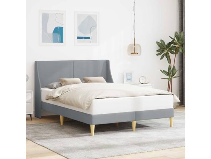 RJPLMFV Bettgestell mit Kopfteil zur Wandmontage Robustes Sperrholz, flexible Latten, einfach zu montieren, minimalistisches Design