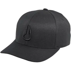 NIXON DEEP DOWN FLEXFIT Cap 2027 all black - S/M