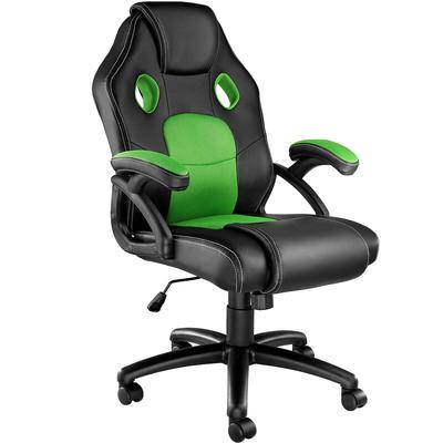 tectake Bürostuhl Mike Schwarz/Grün