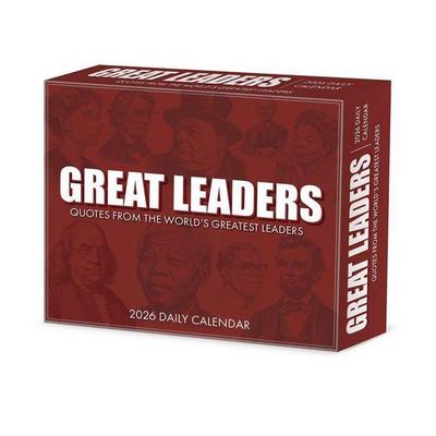 Great Leaders, Greatest Quotes 2026 Box Calendar
