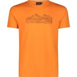 CMP Herren Shirt MAN T-SHIRT, Größe 56 in Orange Orange