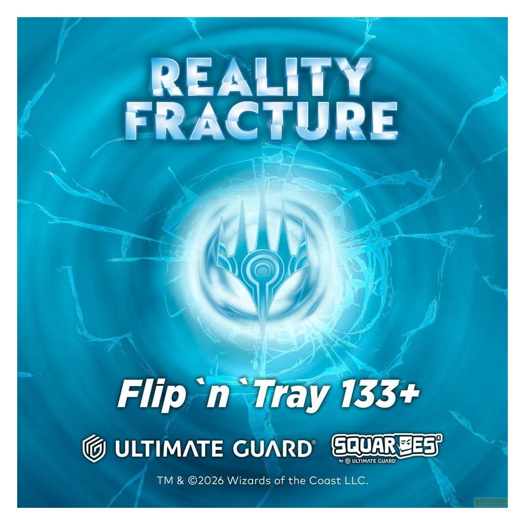Ultimate Guard Flip'n'Tray 133+ Xenoskin Magic: The Gathering "Reality Fracture" - Blue Uncommon / G (UGD011978)