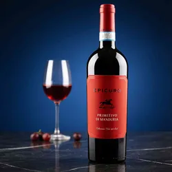 Epicuro Primitivo di Manduria 2023 - Rotwein trocken - Apulien, Italien