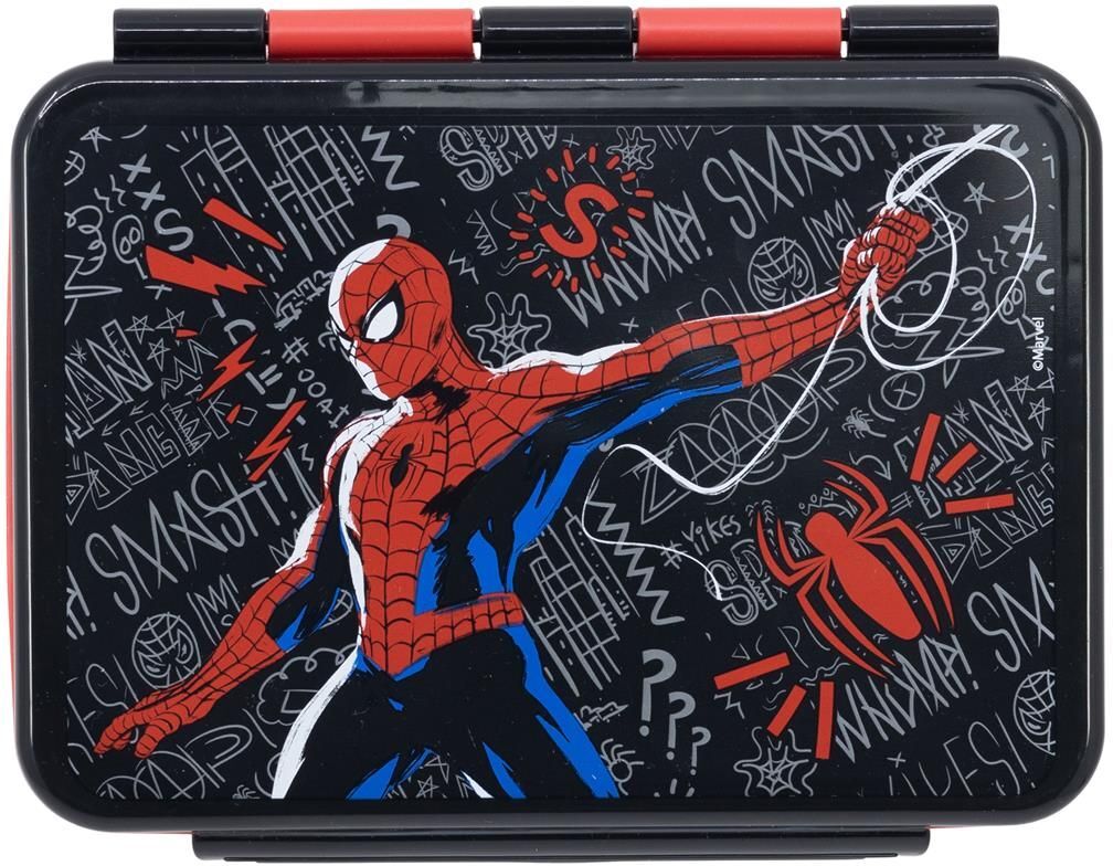 Stor: Marvel: Spiderman Black Board - Stainless Steel Clamp Rectangular Sandwich