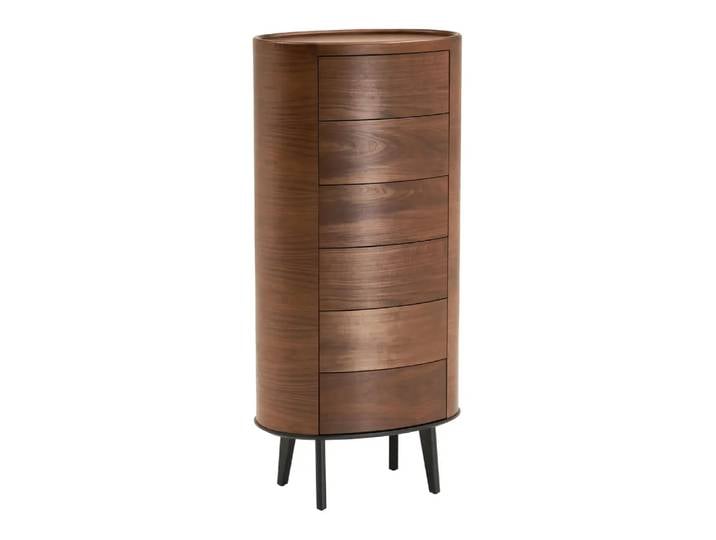 Kommode Noble, Johann Jakob, rotbraun, Holzwerkstoff