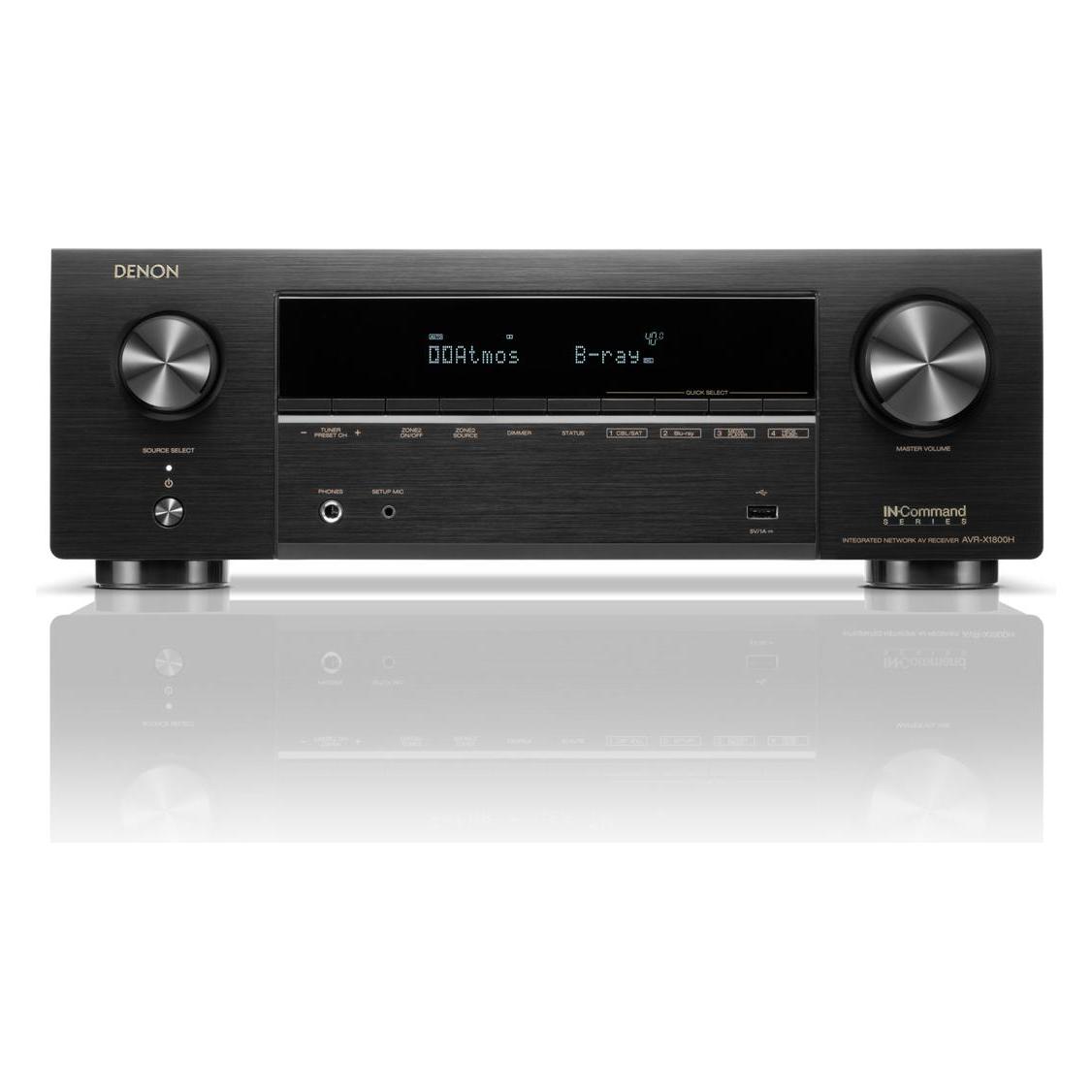Denon AVR X1800H (7.2 Kanal, FM) (AVRX1800H)