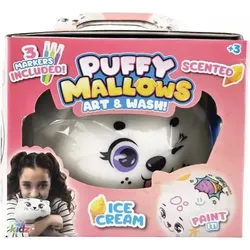 Pummeliger Marshmallow-Tier: Eiscreme - weiß - Puffige Mäusespeck
