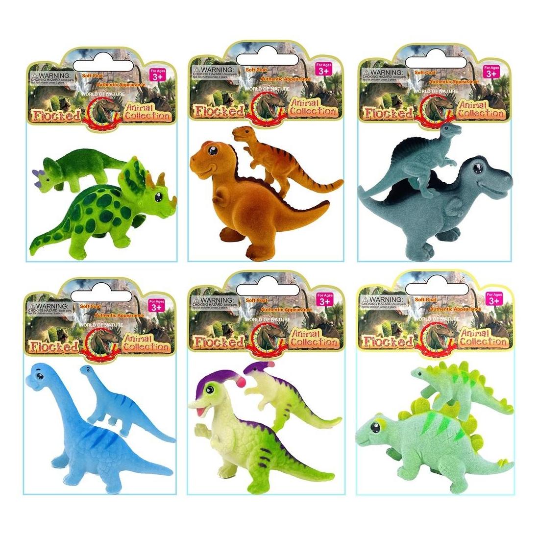 Trifox Dinosaurier beflockt Mutter und Kind MIX (47359257)