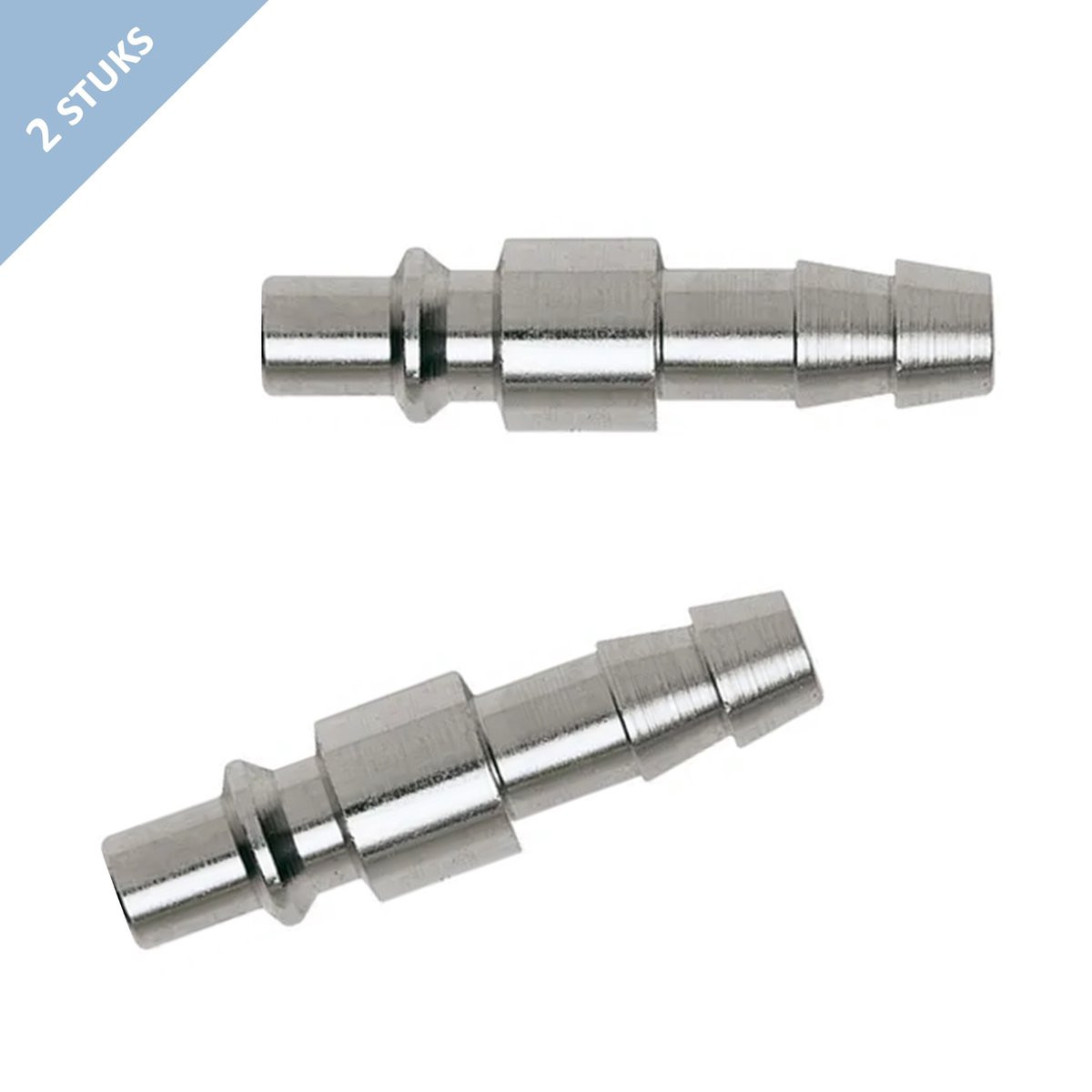 CriKo slangpilaar voor compressor Orion male x Ø 8 mm - 2 stuks
