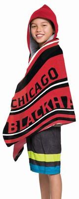The Northwest NHL Chicago Blackhawks Juvy Hooded Towel - 21x51