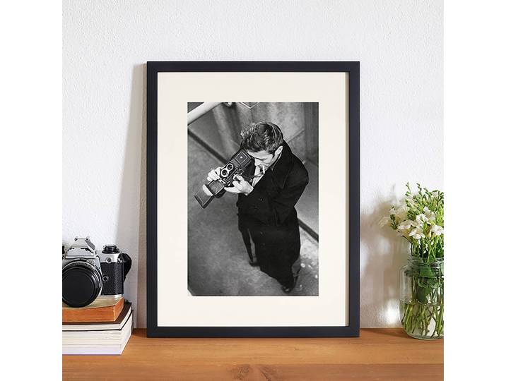 Bild James Dean Rahmen: Massivholz Buche, lackiert Abdeckung: Plexiglas Multicolor 32 x 42cm